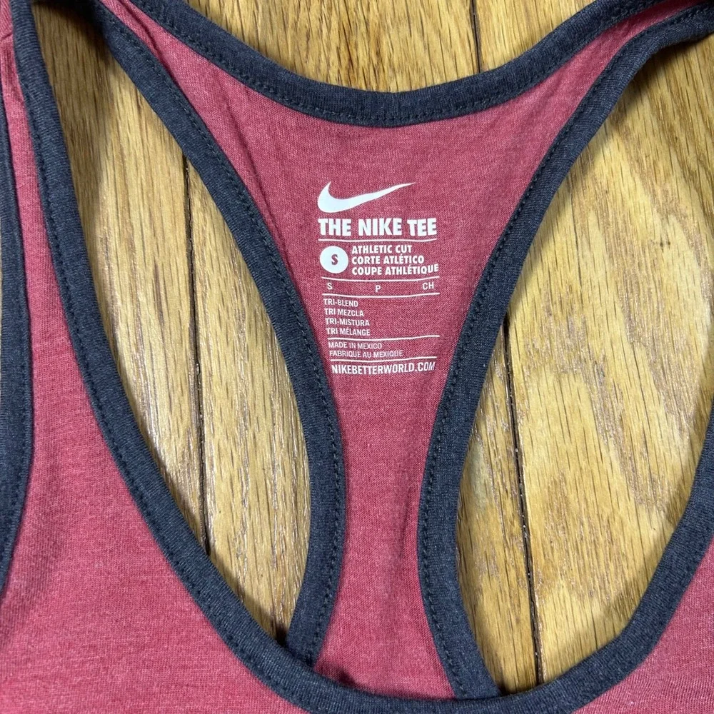 Nike Ohio State Buckeyes Athletic Cut Tri Blend‎ Tank Top Size S
